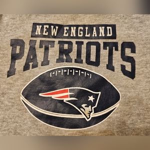 NWOT New England Patriots One-piece. Size: 3/6M
